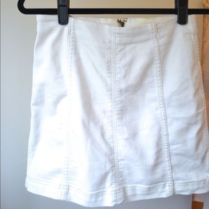 Free People Modern Femme Denim Mini Skirt